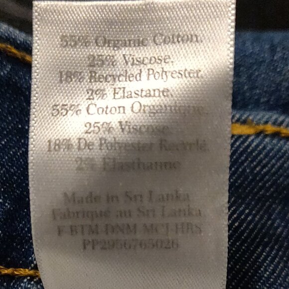 Everlane The Way High Skinny Ankle Authentic Blue Curvy Jeans SIZE 35 - Picture 3 of 6